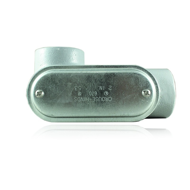 Conduleta CROUSE HINDS Serie 7 NEMA3R Forma- LL  2 Pulg  En Aluminio       640625LL67 CG C TAPA Y EMP