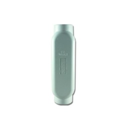 Conduleta CROUSE HINDS Serie 3 Forma-C 1 1-4 Pulg  En Aluminio con pintura Gris  12360590C43 CG CTAPA Y EMP