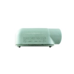 Conduleta CROUSE HINDS Serie 7 NEMA3R Forma- LR  2 Pulg  En Aluminio       640635LR67 CG C TAPA Y EMP