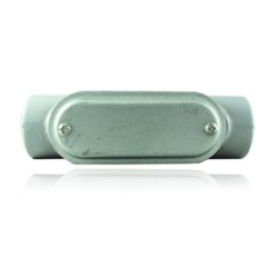 Conduleta CROUSE HINDS Serie 7 NEMA3R Forma- C  1 1-2 Pulg  En Aluminio       640604C57 CG C TAPA Y EMP