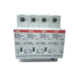 Protector de Sobretension ABB DPS 80KA-440V  Máxima Seguridad para Sistemas Electricos Industriales       2CTB815708R4900