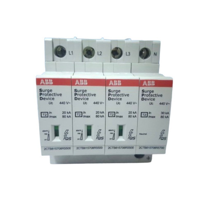Protector de Sobretension ABB DPS 80KA-440V  Máxima Seguridad para Sistemas Electricos Industriales       2CTB815708R4900