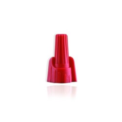 Conector de Resorte Rojo para Cable 10 AWG  Union Rapida y Segura