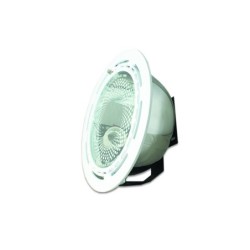 Bala Incrustar 1 x 26W Blanco sin Bombillo ahorrador