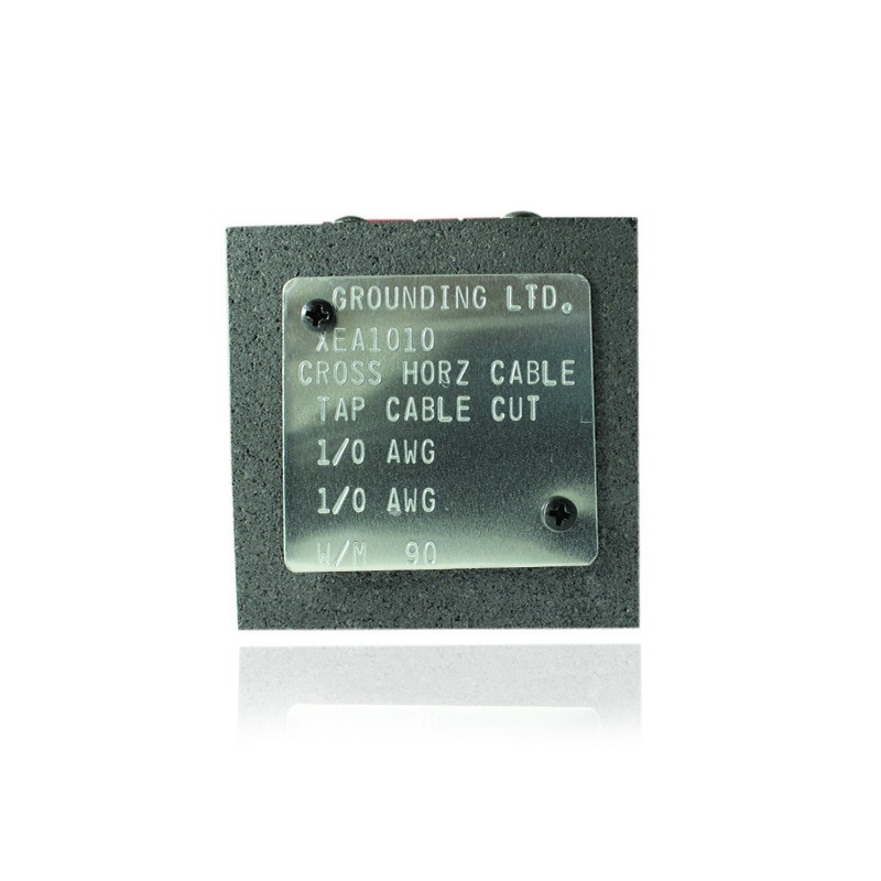 Molde Grafito Forma Cruz Cable a Cable en Cruz 1-0 a 1-0  XEA1010