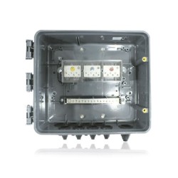 Caja Acometida de Derivacion en Policarbonato Trifasico 6 Usuarios-Monofasico 12 Usuarios Marca Compac  150AMP CODENSA
