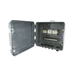 Caja Acometida de Derivacion en Policarbonato Trifasico 6 Usuarios-Monofasico 12 Usuarios Marca Compac  150AMP CODENSA