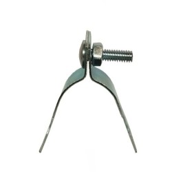 Abrazadera Grapa Metalica   3/4 Pulgada Ajustable para Tuberia Metalica y PVC