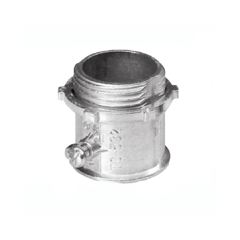 Terminal Conector EMT de 1 1-2  Pulgadas Aluminio- Zinc Zn 1 12