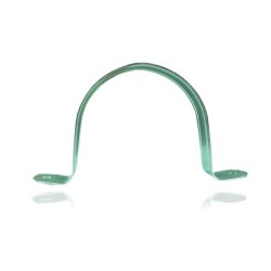 Abrazadera Grapa Metalica 4 Pulgadas Aleta Doble para Tuberia Metalica y PVC DOBLE 4