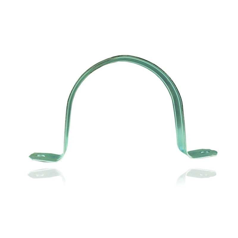 Abrazadera Grapa Metalica 4 Pulgadas Aleta Doble para Tuberia Metalica y PVC DOBLE 4