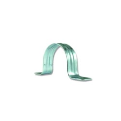 Abrazadera Grapa Metalica 2 Pulgadas Aleta Doble para Tuberia Metalica y PVC