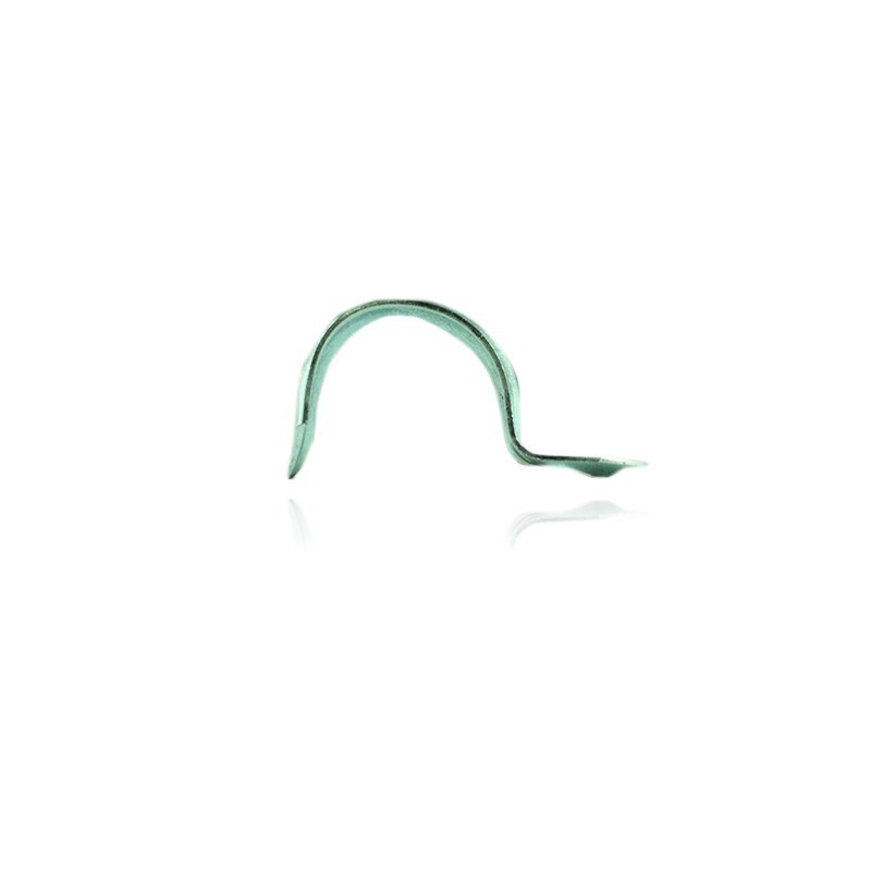 Grapa Metalica Aleta Sencilla de 1-2 Pulgada Tuberia Metalica y PVC  Fijacion para Tuberias y Conduits