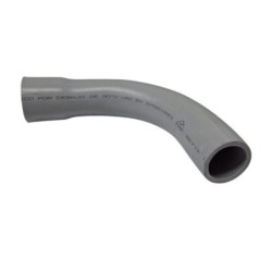 Curva PVC SCH40 1 1-4 Pulgadas Color Gris para Conduit Electrico 2907742
