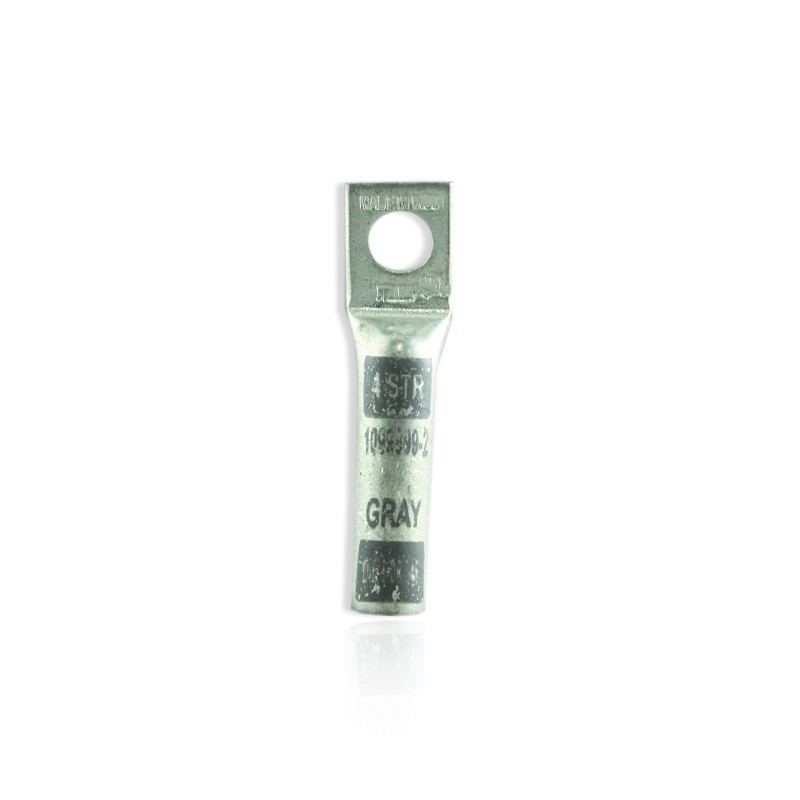 Borna Ponchar calibre     4 AWG Estañada Cobre Barril Largo Ojo 1/4  10998992