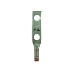 Borna Ponchar calibre  4  AWG Estañada Cobre Barril Corto  10999393