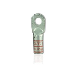 Borna Ponchar calibre   3/0 AWG Estañada Cobre Barril Corto Ojo 1/2  T30
