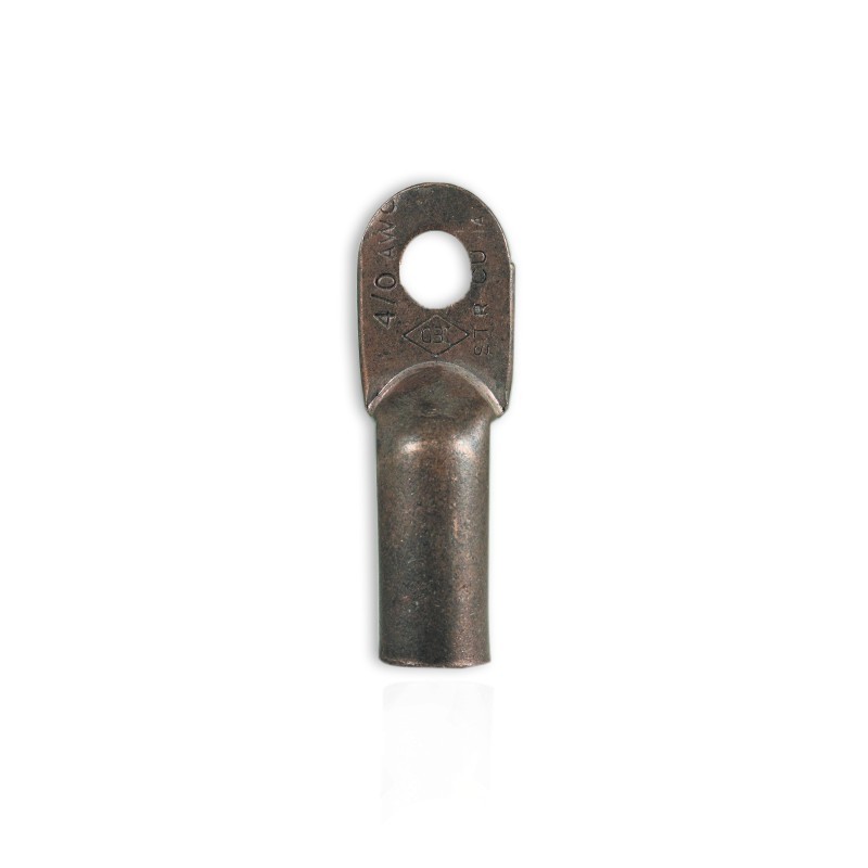 Borna Ponchar Calibre   4/0 AWG en Cobre Rojo Ojo 1/2  P40