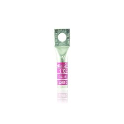 Borna Ponchar calibre   1/0 AWG Estañada Cobre Barril Largo Ojo 3/8  ISOI10
