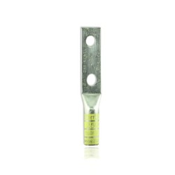 Borna Ponchar calibre  250 MCM Estañada Cobre Barril Largo Doble Hueco Ojo 1/2  D250