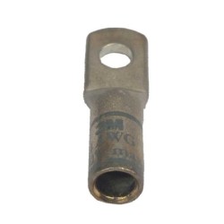 Borna Ponchar calibre     4 AWG Estañada Cobre Barril Corto Ojo 1/4  40045