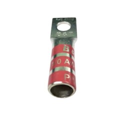 Borna de Cobre Estañado Barril Largo Calibre 1/0 AWG  Con Ojo de 3/8 Pulgada T11BL1F25