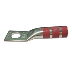 Borna de Cobre Estañado Barril Largo Calibre 1/0 AWG  Con Ojo de 3/8 Pulgada T11BL1F25