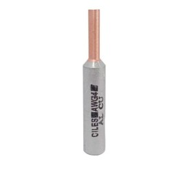 Borna Bimetalica Tipo Pin  Aluminio - Cobre No 4 Conexion Electrica Conductor Mixto PT850304
