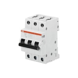 Breaker de Riel Tripolar 3 X   3 AMP 10 KA  2CDS253001R0034