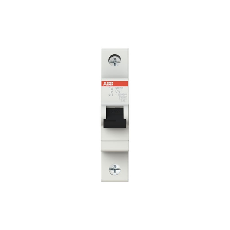 Breaker de Riel  Monopolar  1 X  6 AMP  6 KA  2CDS211001R0064SH201C6