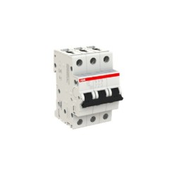 Breaker de Riel Tripolar 3 X   6 AMP 10 KA  2CDS253001R0064