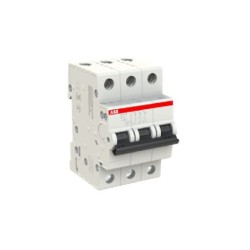 Breaker de Riel Tripolar 3 X   6 AMP  6 KA  2CDS213001R0064SH203C6
