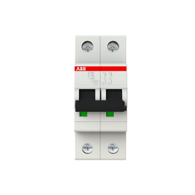 Breaker de Riel Bipolar  2 X 40 AMP 10 KA  2CDS252001R0404