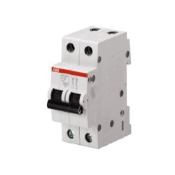 Breaker de Riel Bipolar  2 X 63 AMP  6 KA  2CDS212001R0634SH202C63