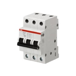 Breaker de Riel Tripolar 3 X  50 AMP  6 KA  2CDS213001R0504SH203C50