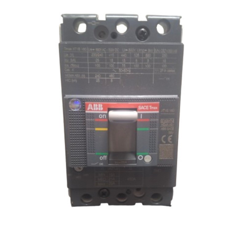 Breaker Industrial   17.5 -  25 AMP Capacidad de Ruptura  25 KA Graduable XT1B  TMAX XT  1SDA066801R1