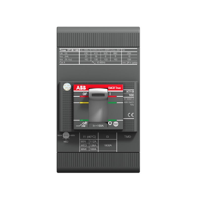 Breaker Industrial   22.4 -  32 AMP Capacidad de Ruptura  25 KA Graduable XT1B  TMAX XT  1SDA066802R1