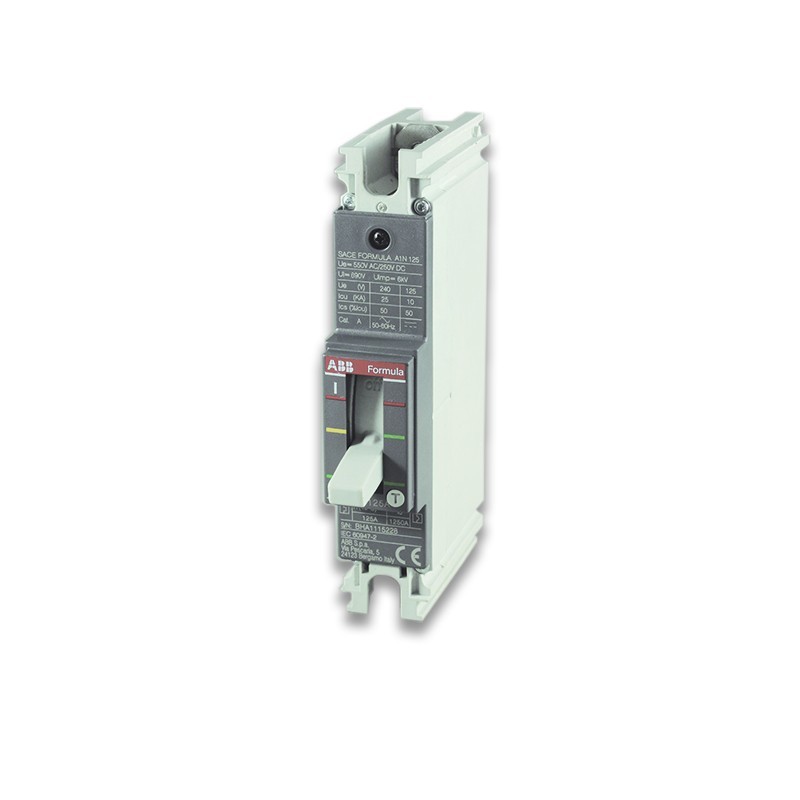 Breaker Industrial  125 AMP Capacidad de Ruptura  25 KA Fijo FORMULA A1N MONOFASICO  1SDA066696R1
