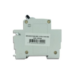 Breaker de Riel Tripolar 3 X  40 AMP  6 KA  Proteccion Termomagnetica PT349390