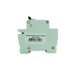 Breaker de Riel Bipolar  2 X 20 AMP  6 KA  Proteccion Termomagnetica PT349394