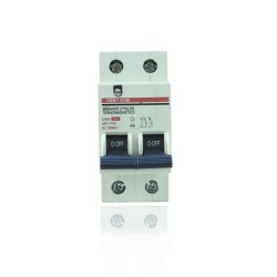 Breaker de Riel Bipolar  2 X 40 AMP  6 KA Proteccion Termomagnetica PT349386