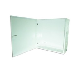 Caja Metalica de Paso  40cm x 40cm x 15cm Chapa Plastica  CE-40-40-20B