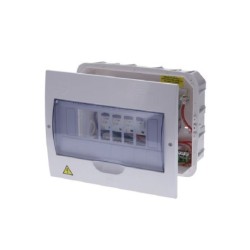 Tablero Bifasico Para Breaker Enchufable 8 Circuitos Al-Cu 75A  PT730003B