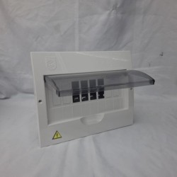 Tablero Monofasico Para Breaker Enchufable 6 Circuitos Al-Cu100A  PT730002U