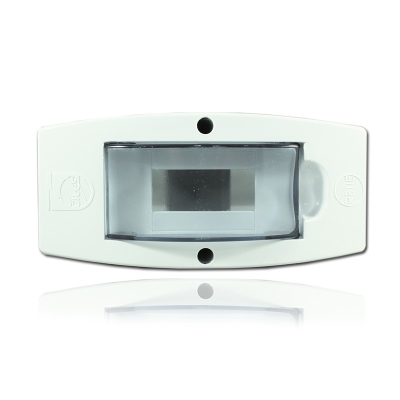 Caja Proteccion Electrica Riel Din 1 y 2 Circuitos Modulo Superficie PT730311