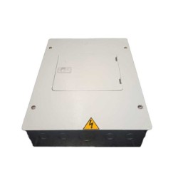 Tablero TERCOL Bifasico Con Puerta 12 Circuitos 125A Galvanizado     TB12PG