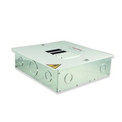Tablero TERCOL Monofasico Sin Puerta 4 Circuitos 75A Galvanizado   TE4MG