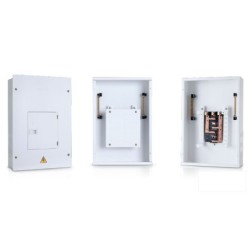 Tablero TERCOL Trifasico Con Puerta 12 Circuitos 225A Galvanizado      TRP312G