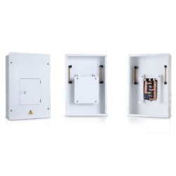 Tablero TERCOL Trifasico Con Puerta 18 Circuitos 225A Galvanizado      TRP318G