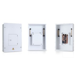Tablero TERCOL Trifasico Con Puerta 24 Circuitos 225A Galvanizado      TRP324G